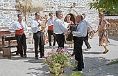 Bulgarian folkloristic dancers